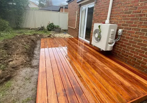 Composite deck made in Hobart